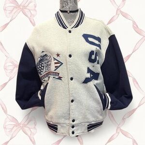 Vintage varsity letterman jacket